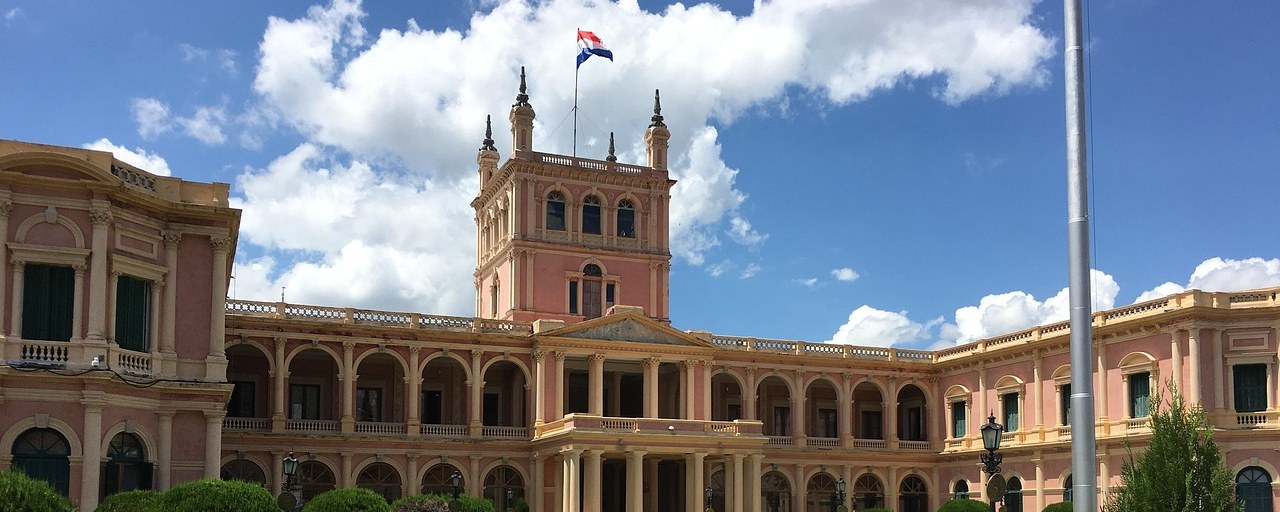 Presidential Palace in Asunción, Paraguay